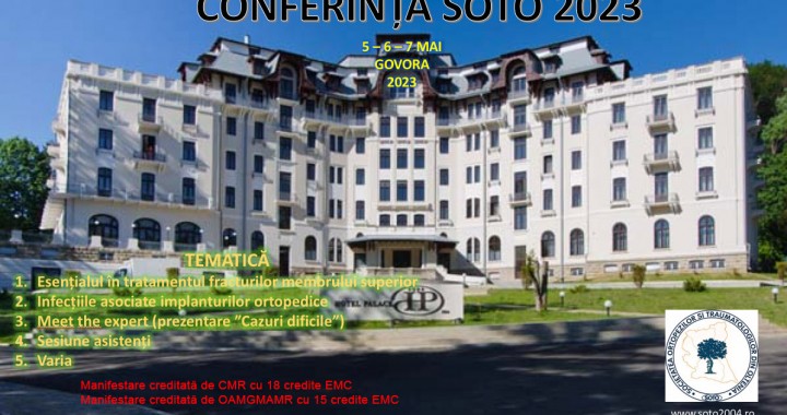 SOTO 2004 - Conferinta 2023 - actualizare